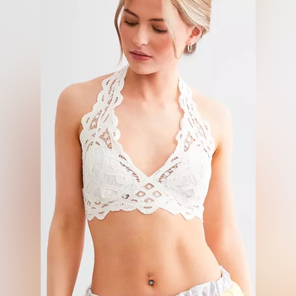 Free People Adella Halter Bralette